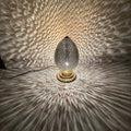 BRASS TABLE & FLOOR LAMP , ADEL