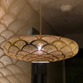 Classic Moroccan Brass Dome Pendant Light - View 1