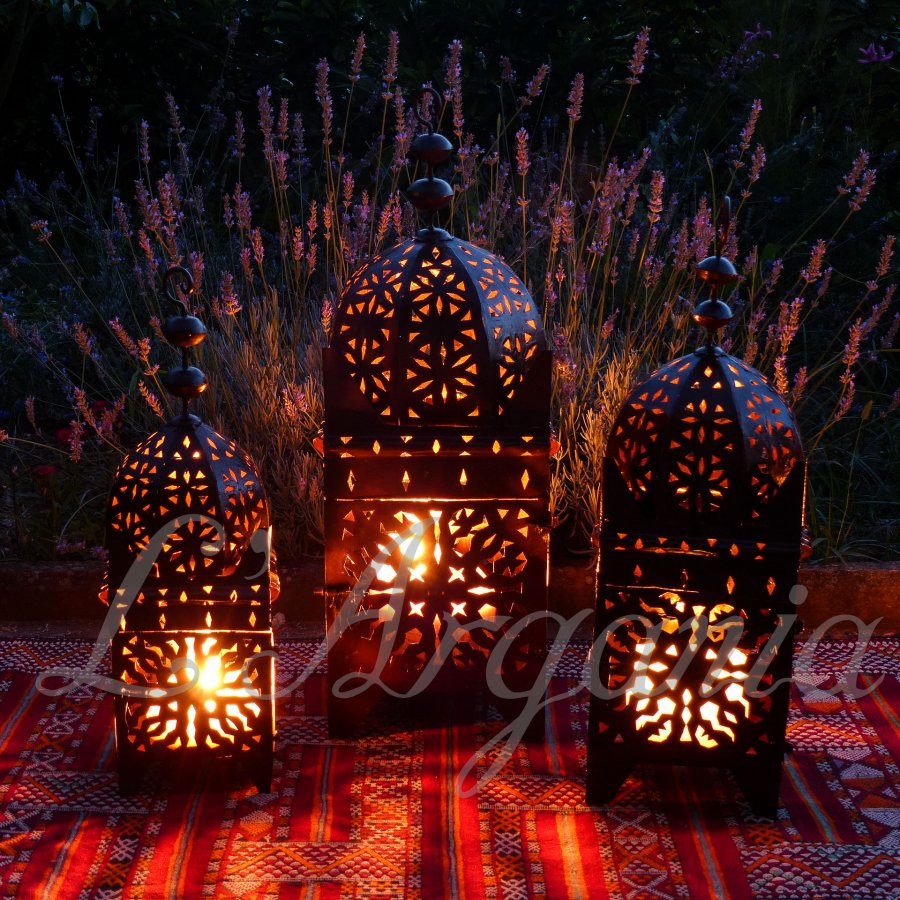 Handcrafted Fnar Moroccan Brass Light - View 1