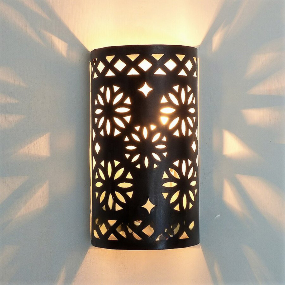 IRON WALL SCONCES, NAYEF