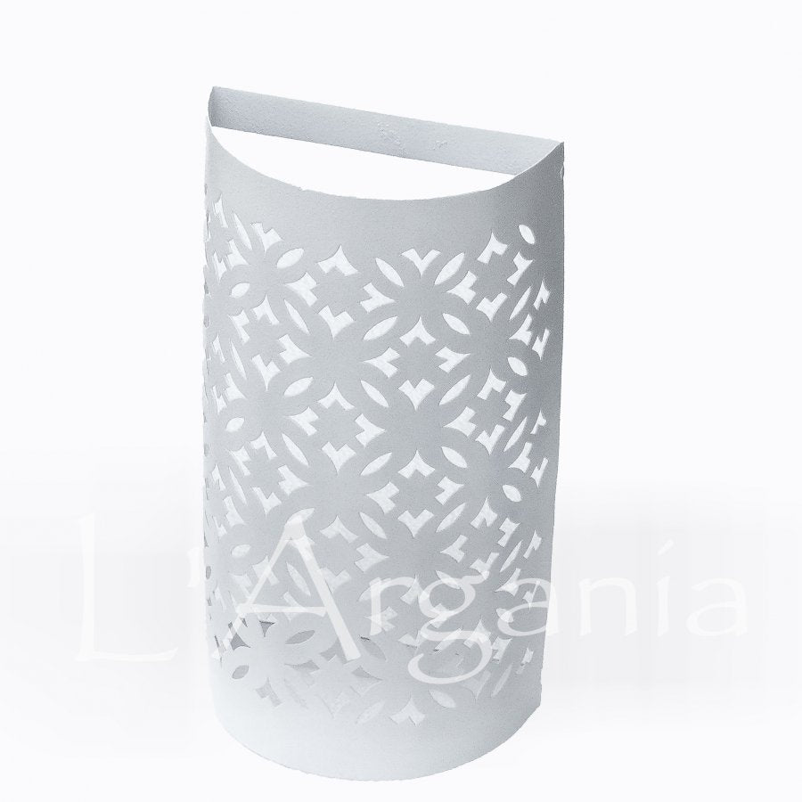 Handcrafted Black Iron Wall Sconce Light - View 4