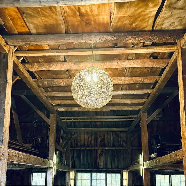 Almond Cutout Moroccan Brass Pendant Light - View 3
