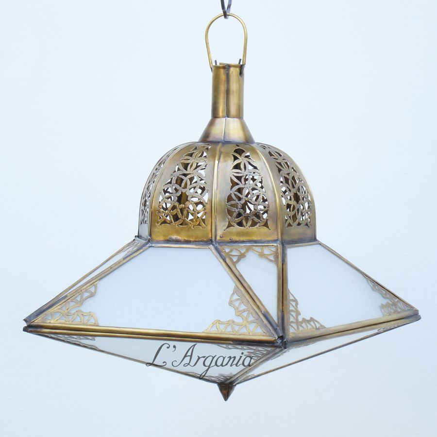 Handcrafted Mazhen Brass Moroccan Brass Light - View 2