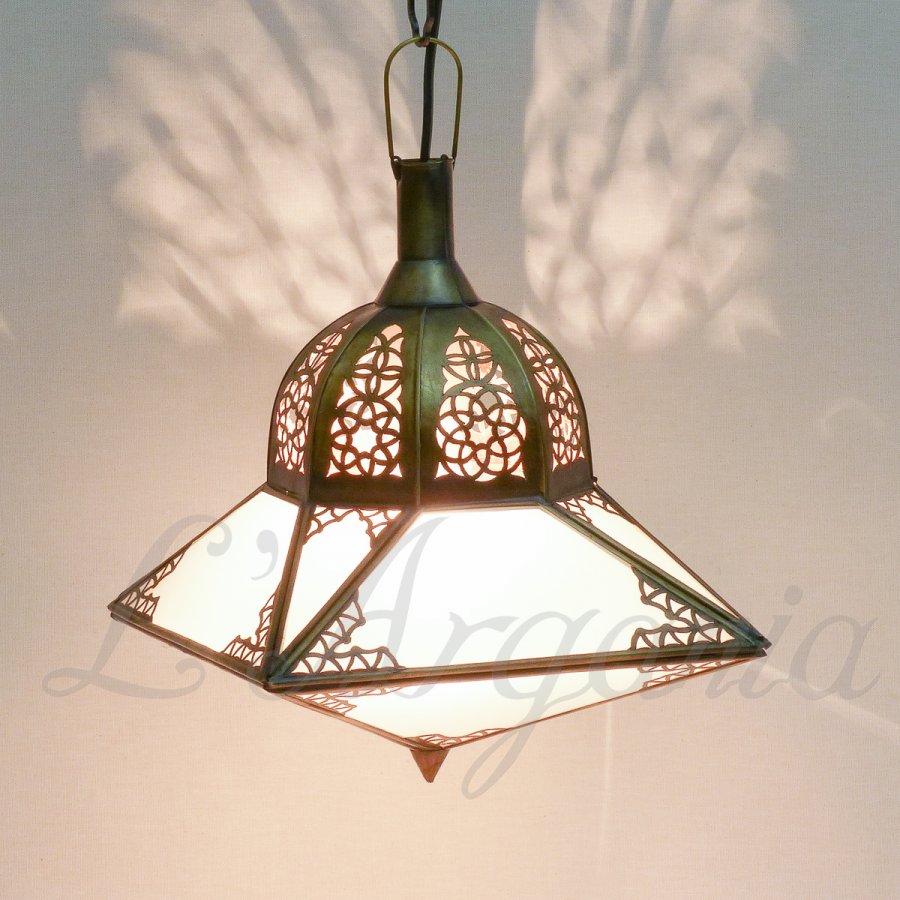 Handcrafted Mazhen Brass Moroccan Brass Light - View 1