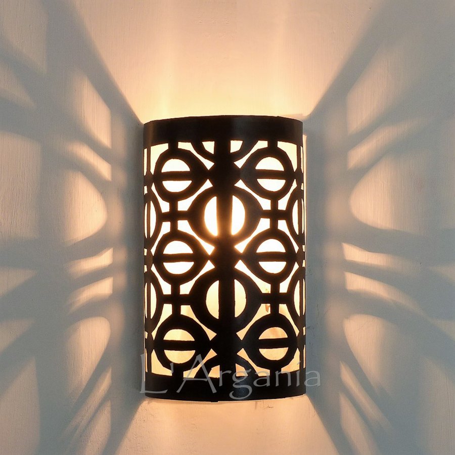 IRON WALL SCONCES, RANEEM
